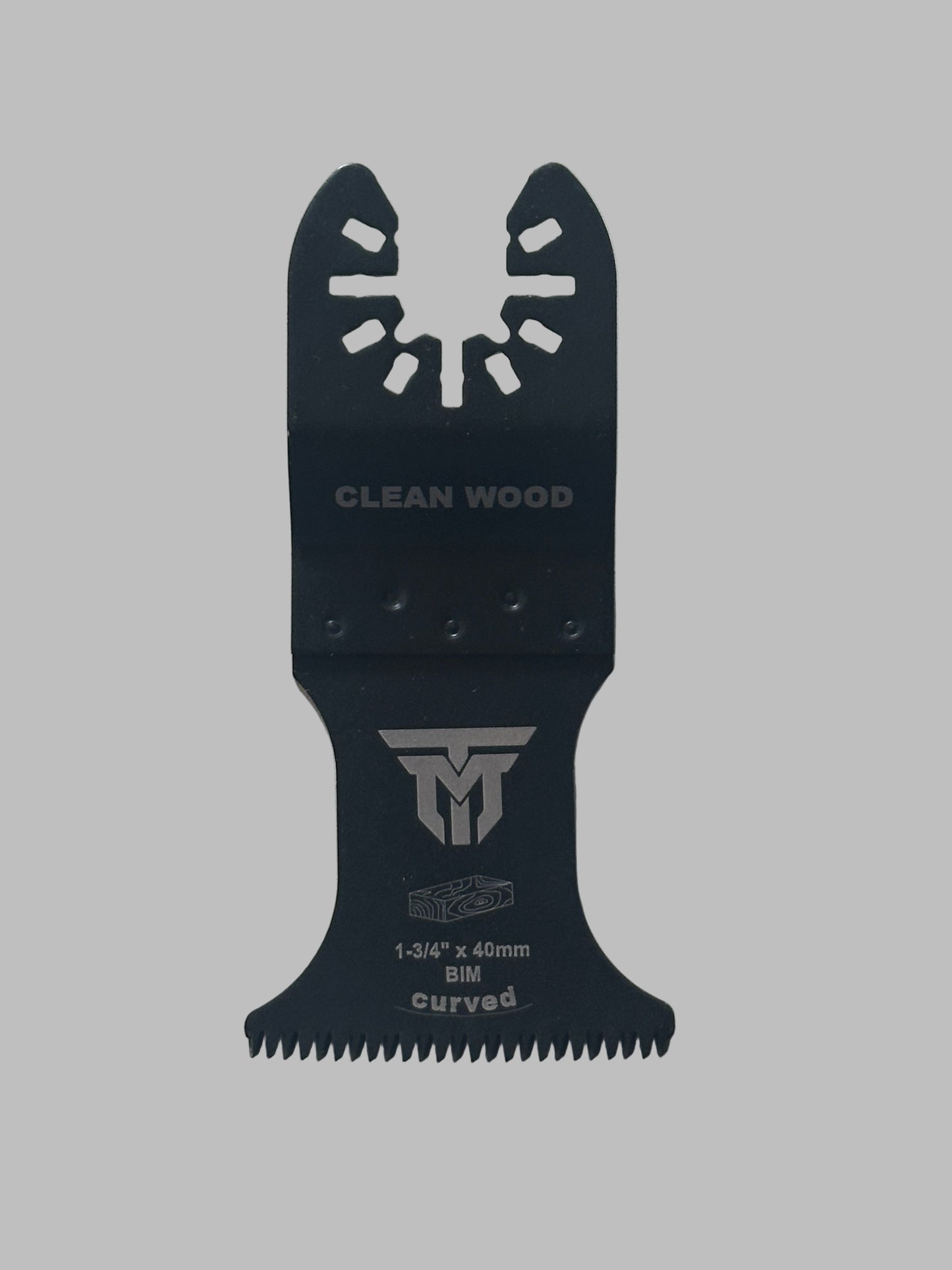 Trademark Industrial Universal Fit Curve Tech 1-3/4" Hardwood Oscillating Blade