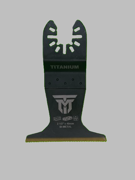 Trademark Industrial Universal Fit 2-1/2" Titanium Oscillating Blade