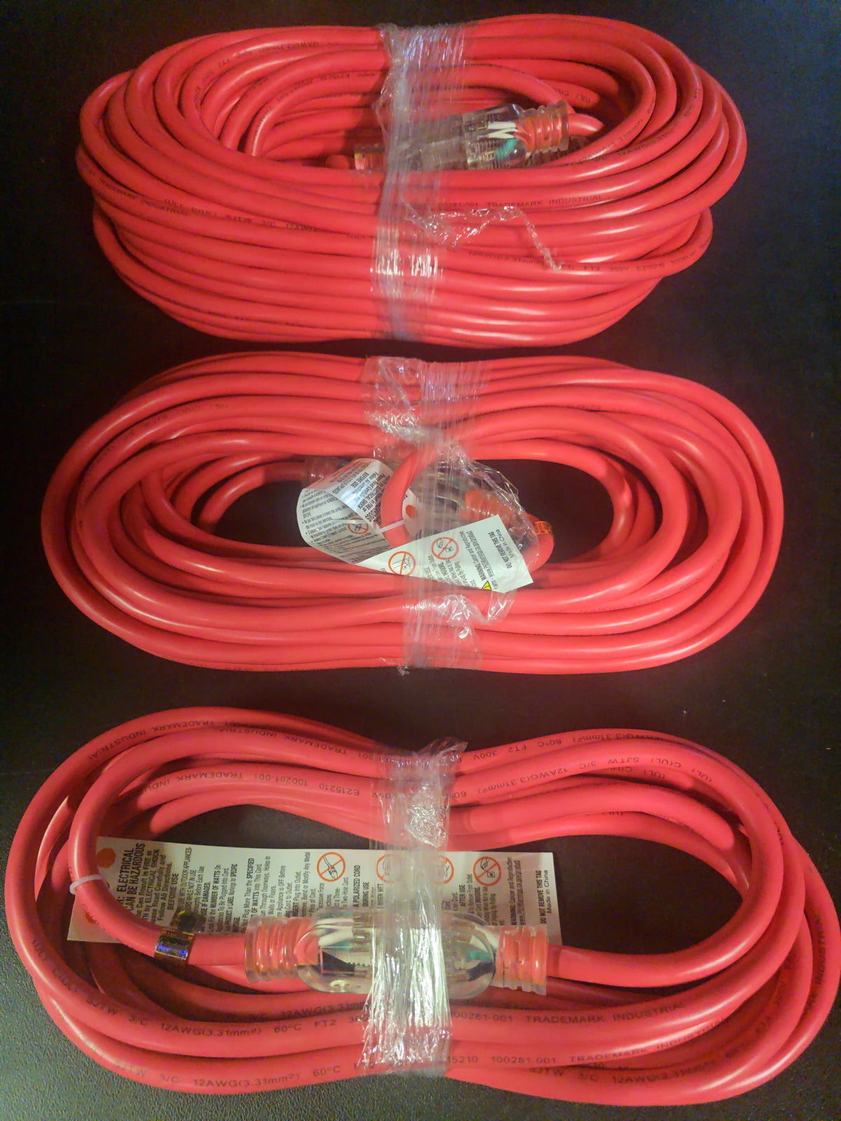 50’ 12 Gauge Heavy Duty Extension Cord