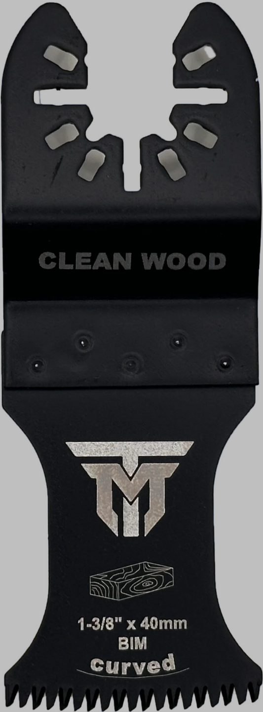 Trademark Industrial 1-3/8" Curve-Tech Hardwood Oscillating Blade