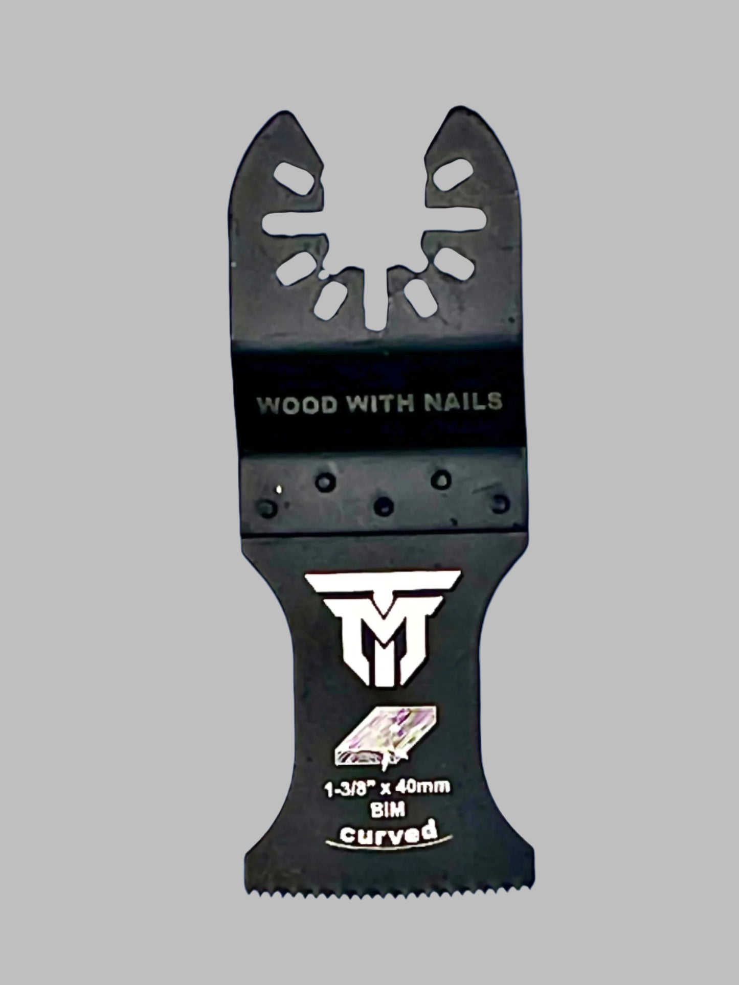 Trademark Industrial Universal Fit Bi-metal Curve Tech 1-3/8" Wood with Nails