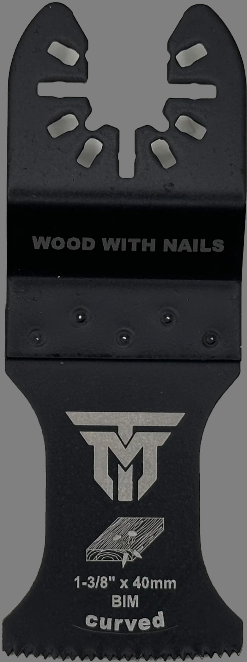 Trademark Industrial Universal Fit Bi-metal Curve Tech 1-3/8" Wood with Nails