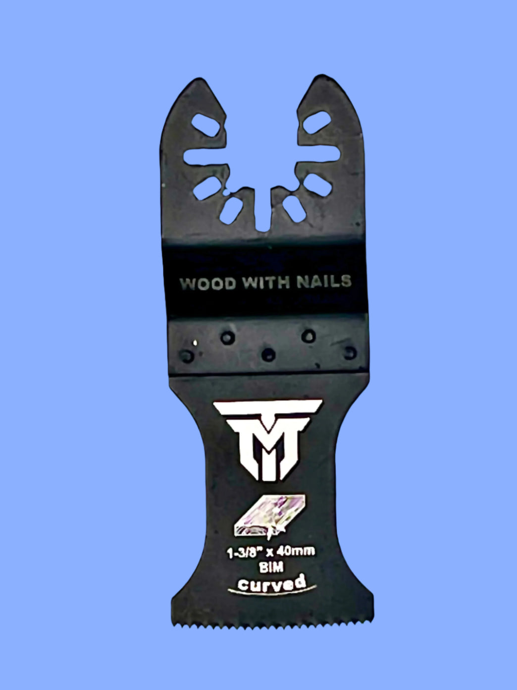 Trademark Industrial Universal Fit Bi-metal Curve Tech 1-3/8" Wood with Nails