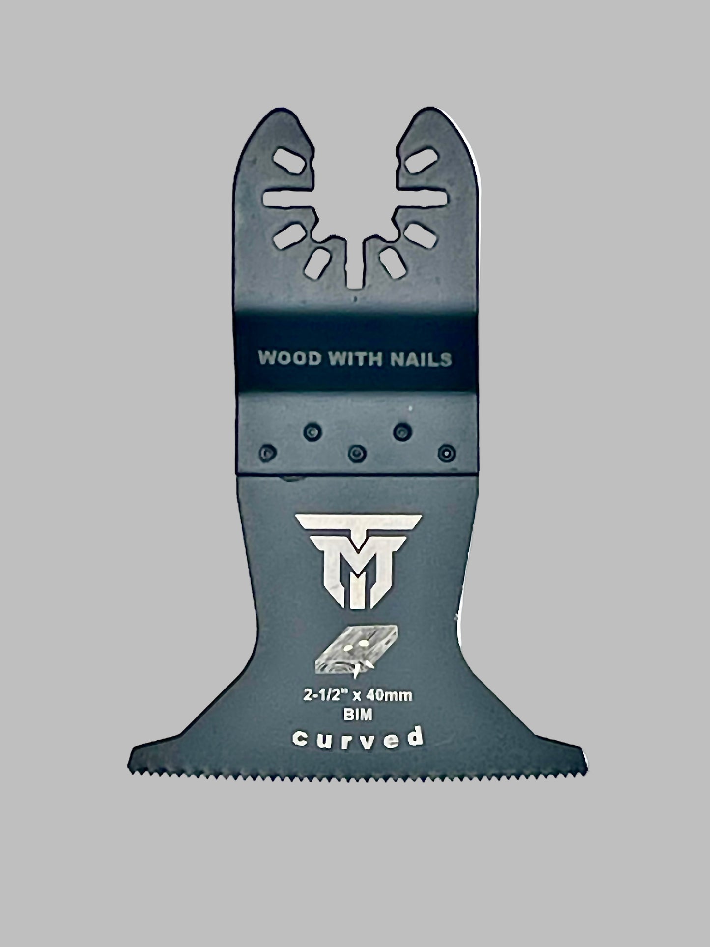 Trademark Industrial Universal Fit 2-1/2" Wood with Nails Bi-Metal Oscillating Blade