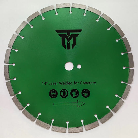 Trademark Industrial 14" Diamond Blade for Cured Concrete