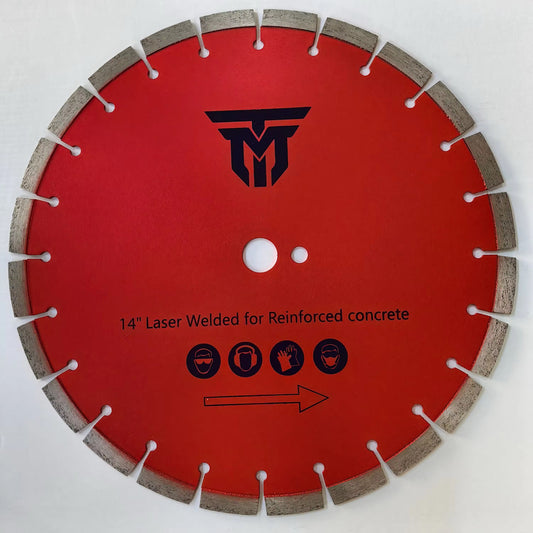 Trademark Industrial 14" Diamond Blade for Reinforced Concrete