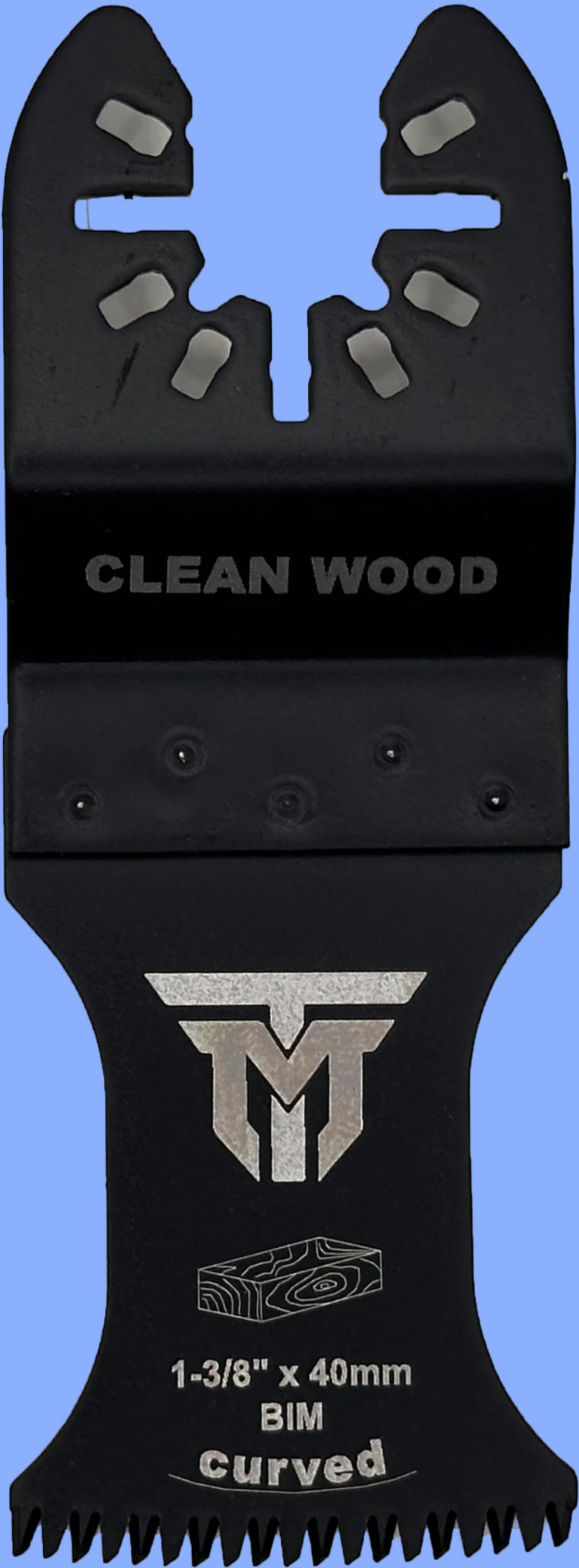 Trademark Industrial 1-3/8" Curve-Tech Hardwood Oscillating Blade