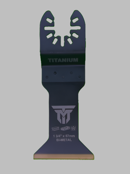 Trademark Industrial Universal Fit 1-3/4" Titanium Oscillating Blade